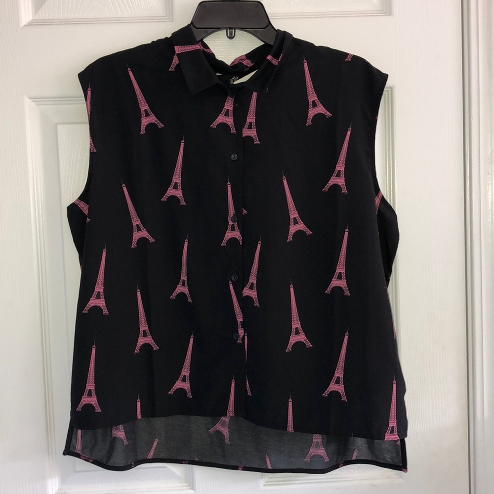 Button up Paris shirt